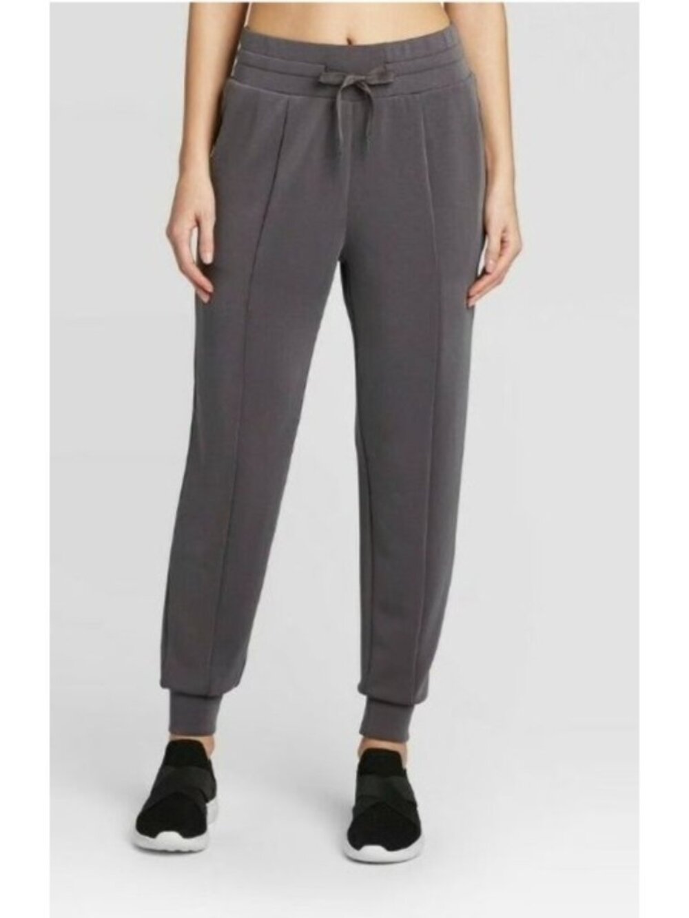 New Joy Lab Women's Dark Gray Jogger Pants With Drawstring Size M